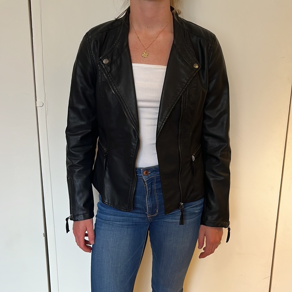 BLANK NYC leather jacket
